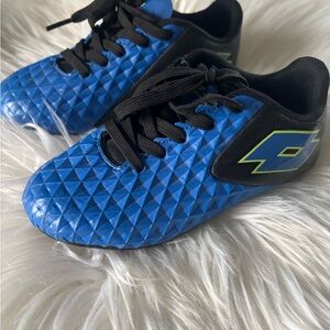OTTO Kids Blue and Black cleats size: 11